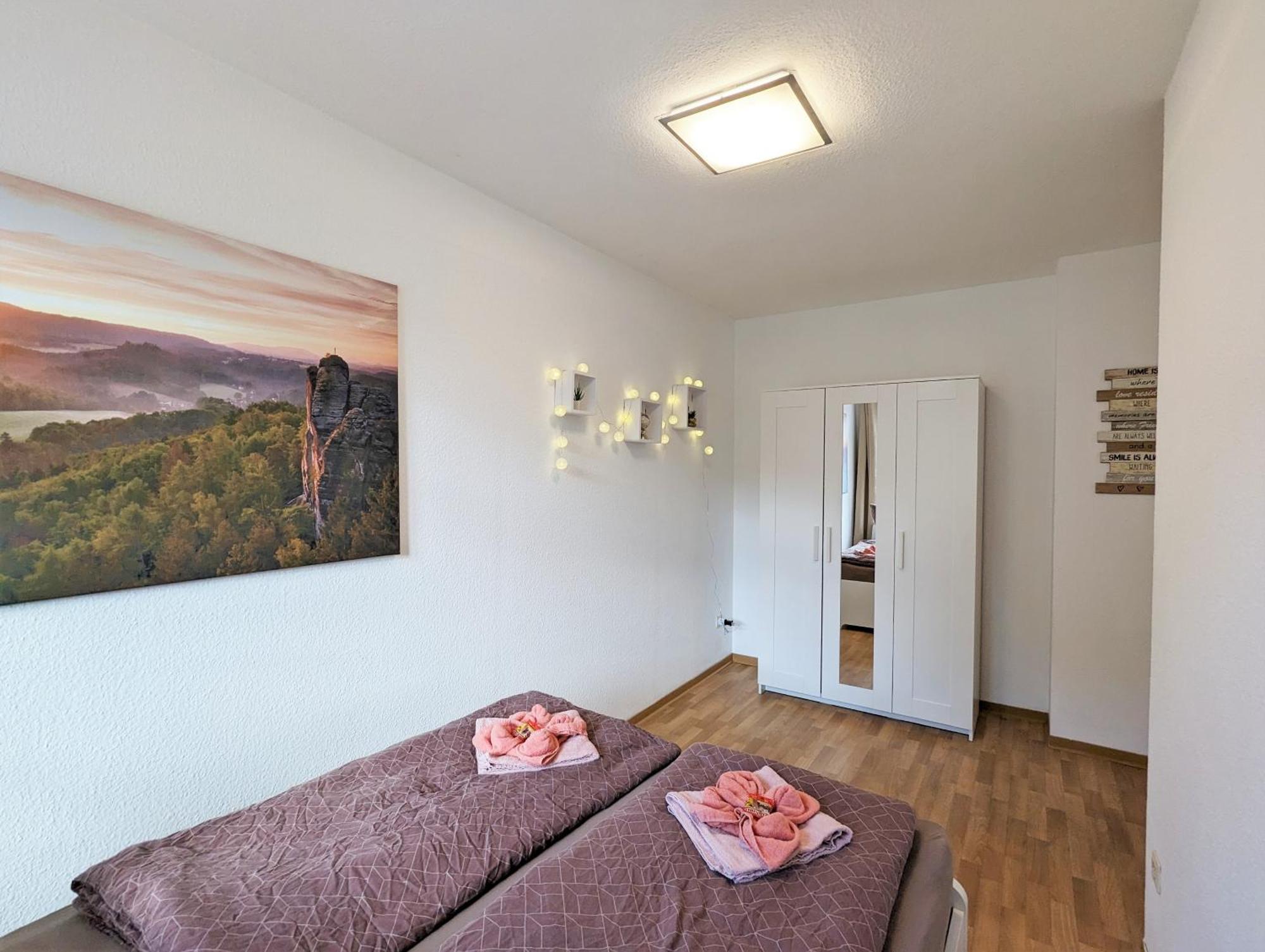 Apartment F4 - Urlaubsmagie - Grosse Fuer Bis Zu 10 Personen Sebnitz