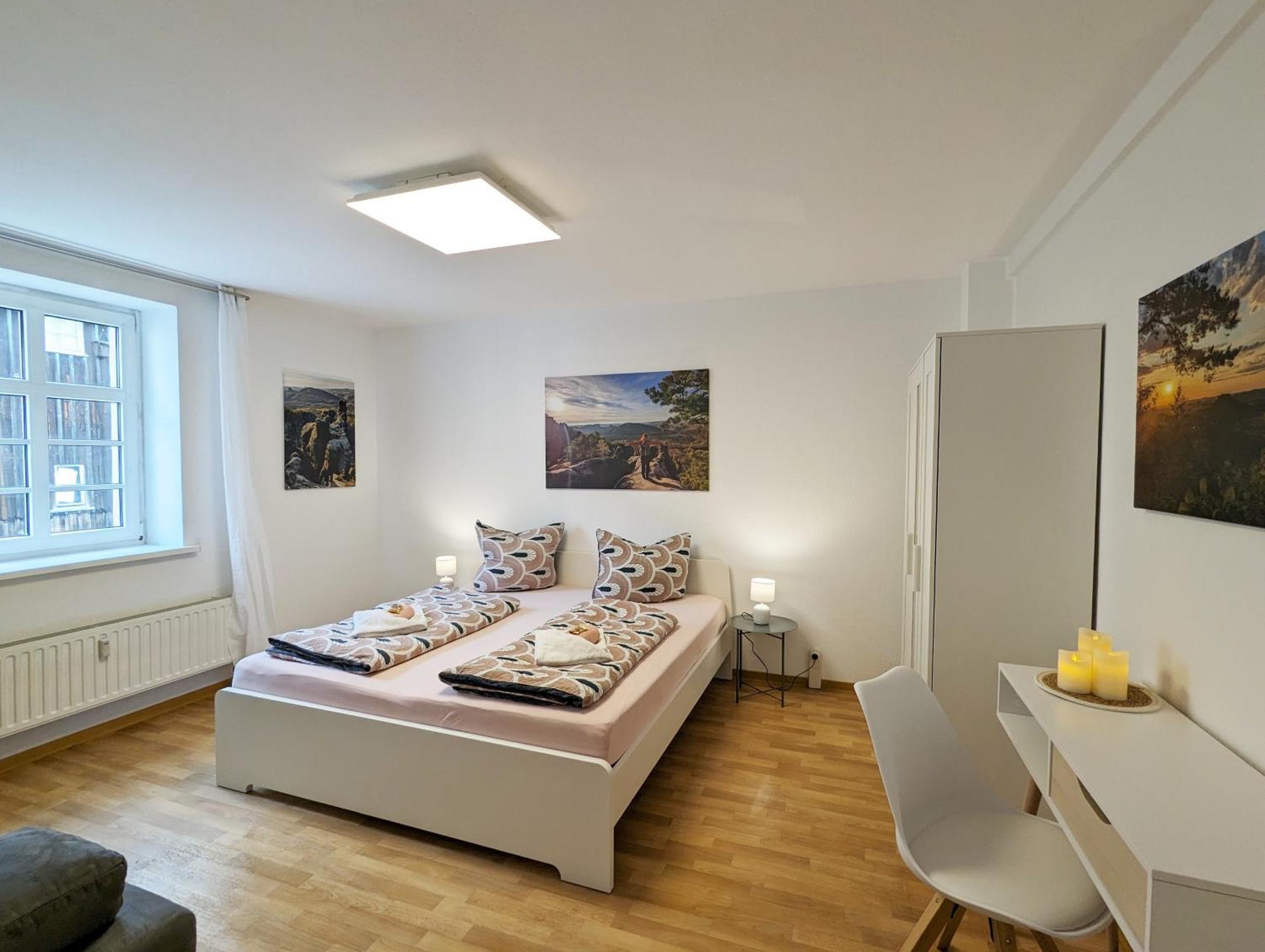 Apartment F4 - Urlaubsmagie - Grosse Fuer Bis Zu 10 Personen Sebnitz