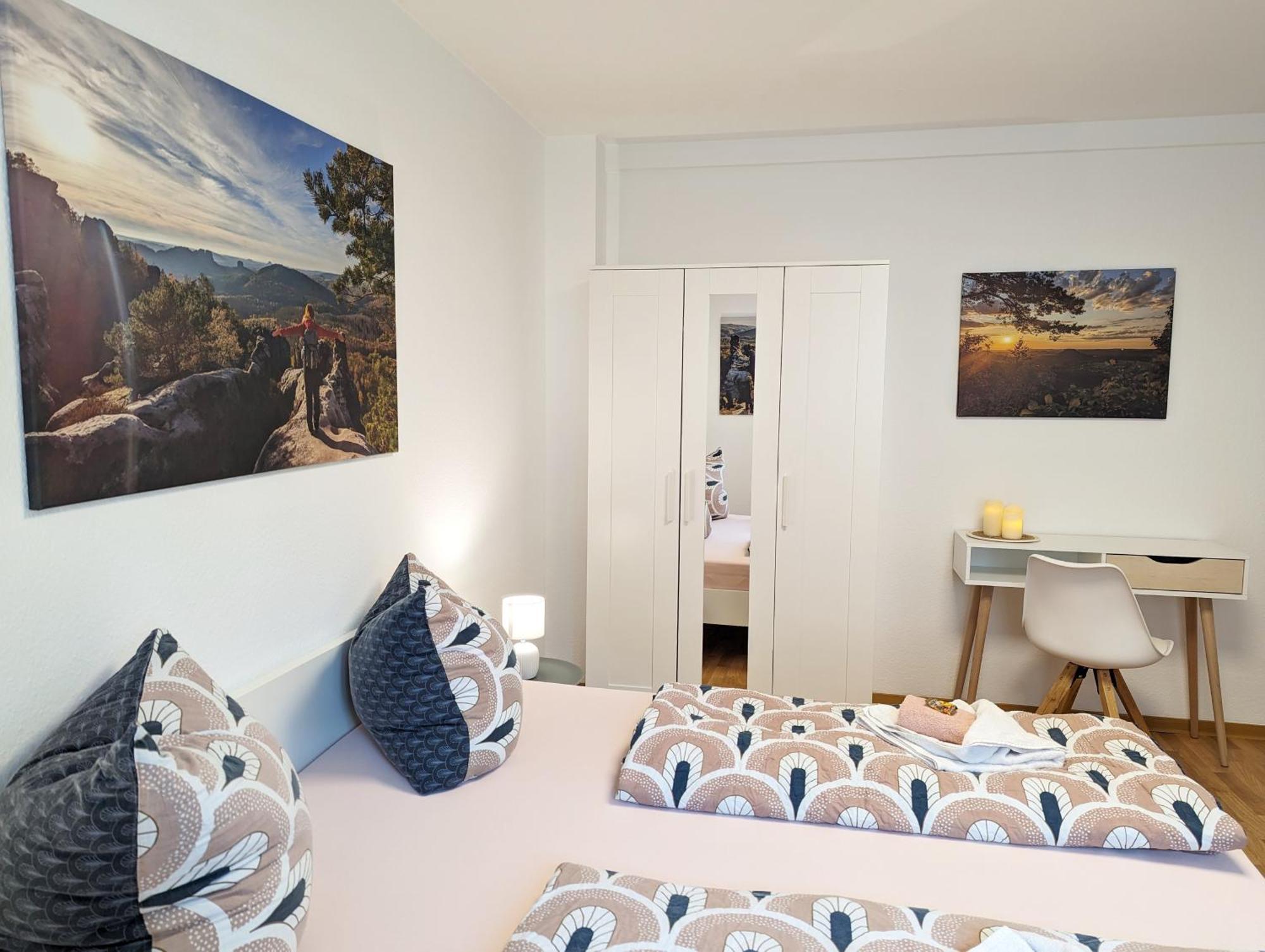F4 - Urlaubsmagie - Grosse Fuer Bis Zu 10 Personen Apartment Sebnitz